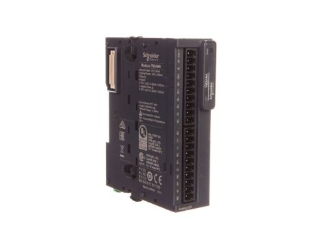 Moduł 4-wejścia 2-wyjścia analogowe Modicon TM3-4I/2O TM3AM6