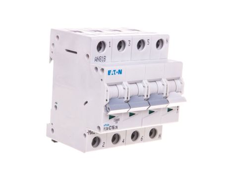 Wyłącznik nadprądowy 3P+N C 16A 10kA AC PLSM-C16/3N-MW 242543