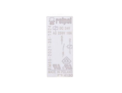 Przekaźnik miniaturowy 1Z 16A 24V DC PCB AgNi RM85-2021-35-1024 600104