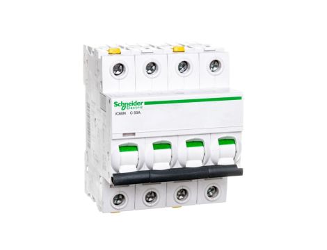 Wyłącznik nadprądowy 4P C 50A 6kA AC iC60N-C50-4 Acti9 A9F04450
