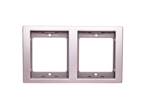 Berker K.5 Ramka podwójna pionowa stal szlachetna nierdzewna 13237004