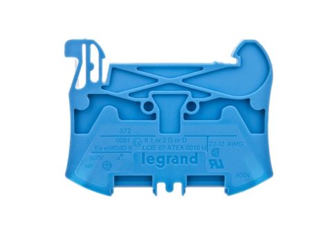 Złączka VIKING 3 sprężynowa 4 mm2 2 przewodowa niebieska 037201 /50 szt./