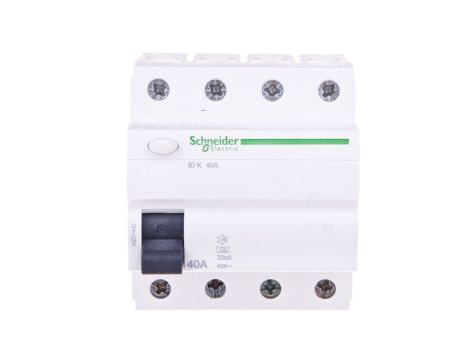 Wyłącznik różnicowoprądowy 4P 40A 0,03A typ A IDK-A40-30-4 A9Z01440