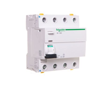 Wyłącznik różnicowoprądowy 4P 63A 0,03A typ SI iID A9Z31463