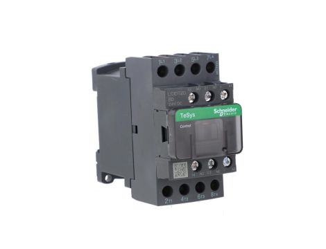 TeSys Deca Stycznik mocy 20A AC-1 4P 24V DC 1Z 1R LC1DT20BD
