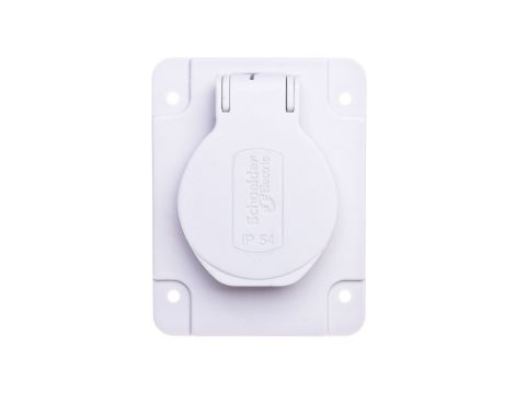 Gniazdo stałe 3P 16A 230V szare IP54 PKS61G