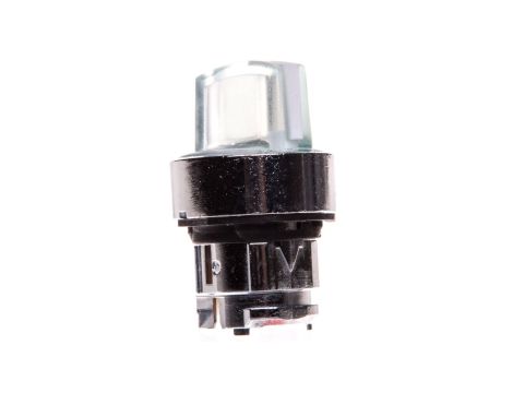 Napęd przełącznika 3 położeniowy biały z podświetleniem bez samopowrotu ZB4BK1313