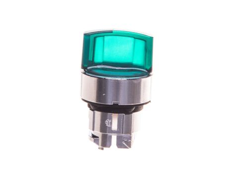 Napęd przełącznika 3 połóżeniowy zielony z samopowrotem z prawej do środka ZB4BK1833