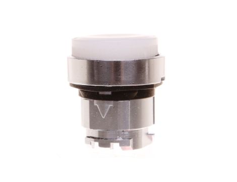 Napęd przycisku biały z podświetleniem z samopowrotem ZB4BW11