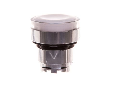 Napęd przycisku biały z podświetleniem z samopowrotem ZB4BW31