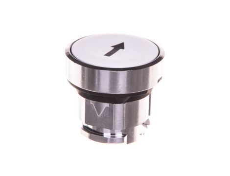 Napęd przycisku biały /strzałka w górę/ bez podświetlenia z samopowrotem ZB4BA334