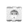 K.1 Gniazdo SCHUKO śnieżnobiałe 47157009