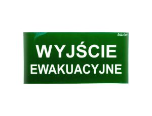 Piktogram 150x300mm wyjście ewakuacyjne PD21