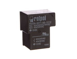 Przekaźnik przemysłowy 1P 40A 12V DC PCB R40N-3011-85-1012 2614728