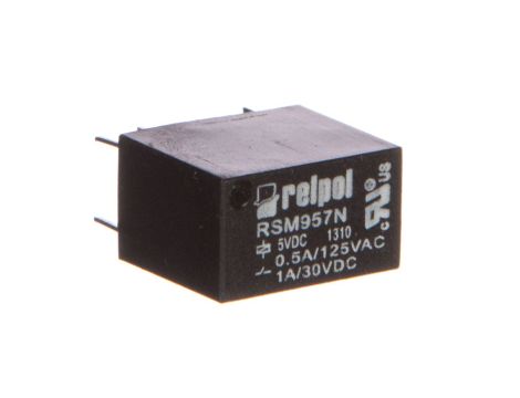 Przekaźnik subminiaturowy-sygnałowy 1P 0,5A 5V DC PCB RSM957N-0111-85-S005 2614631