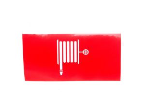 Piktogram PS61 125x250 hydrant logo awex (ISO7010)