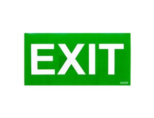 Piktogram PD28 150x300 EXIT logo awex (ISO7010)