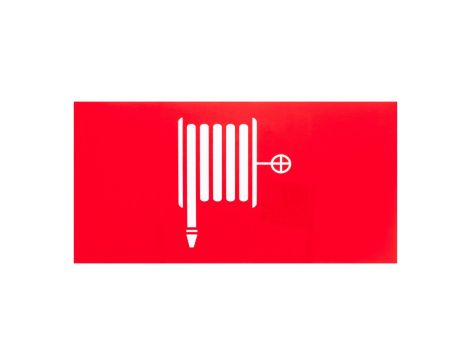 Piktogram PD61 150x300 hydrant logo awex (ISO7010)