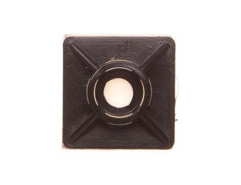 Uchwyt do pasków - samoprzylepne SPP 19X19 FA (CZARNE) /100szt/