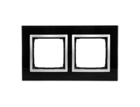 Simon 54 Nature Ramka podwójna szkło KSIĘŻYCOWA LAWA DRN2/74