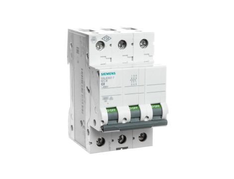 Wyłącznik nadprądowy 3P C 2A 6kA AC SENTRON 5SL6302-7