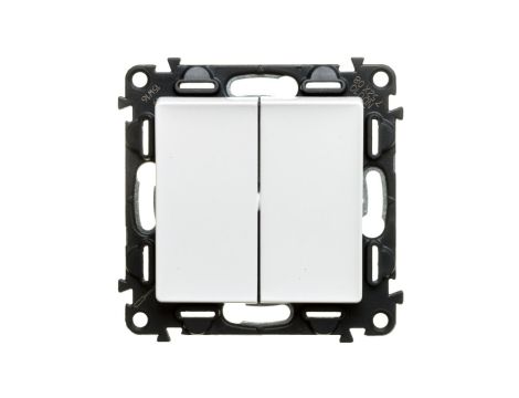 VALENA LIFE Łącznik schodowy podwójny biały 752108