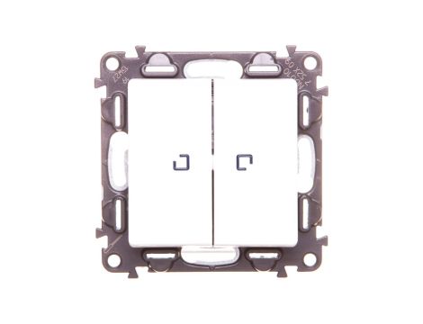 VALENA LIFE Łącznik schodowy z podświetleniem biały 752109