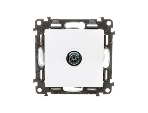 VALENA LIFE Gniazdo antenowe TV końcowe biały 753151