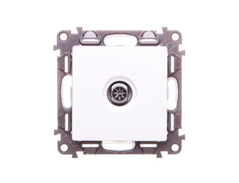 VALENA LIFE Gniazdo antenowe TV końcowe aluminium 753351