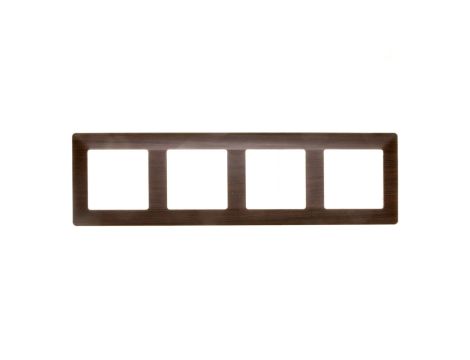 VALENA LIFE Ramka poczwórna wenge 754174