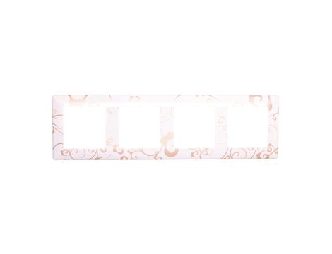VALENA LIFE Ramka poczwórna lodowa fantazja 754104