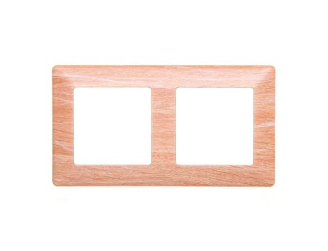VALENA LIFE Ramka podwójna dąb 754182