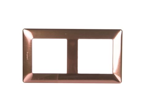 VALENA LIFE Ramka podwójna miedziana 754162