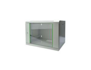 Szafa krosowa SoHo wisząca jednosekcyjna 19 cali 7U 600x450 szara DN-19 07-U-EC