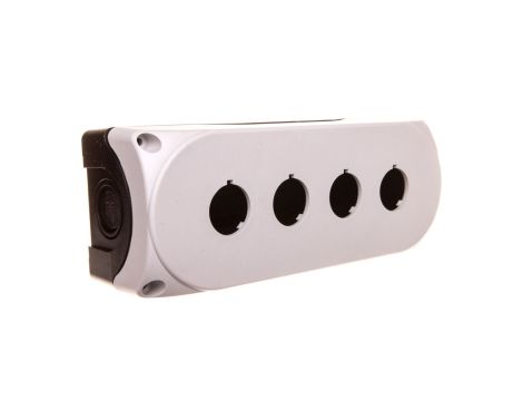 Obudowa kasety 4-otworowa 22mm szara IP67 LPZP4A8