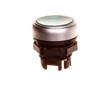 Napęd przycisku zielony z podświetleniem bez samopowrotu LPCQL103