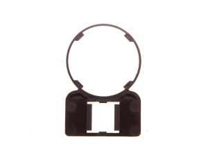 Tabliczka opisowa 45x30mm czarna prostokatna LPXAU100