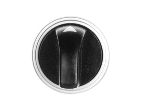 Napęd przełącznika 3 położeniowy 1-0-2 czarny z samopowrotem do pozycji 0 LPCS131