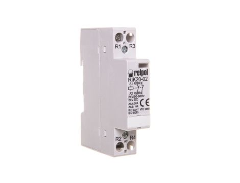 Stycznik modułowy 20A 0Z 2R 24V AC RIK20-02-24 2608179