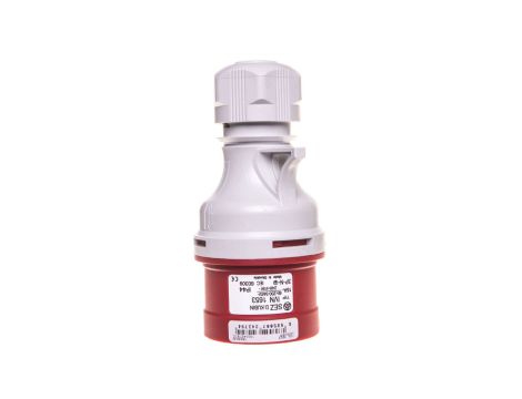 Wtyczka przenośna 5P 16A 400V czerwona IP44, IVN 1653