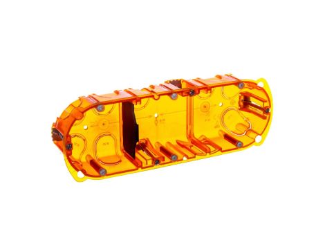 Puszka uniwersalna 214mm 72x40mm potrójna pomarańczowy Batibox 080103