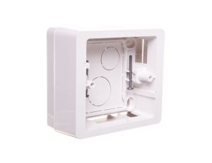 CELIANE Puszka natynkowa pojedyncza biały 080241