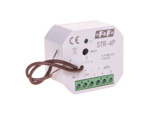 Sterownik rolet 12/24V DC do puszki fi60 STR-4P
