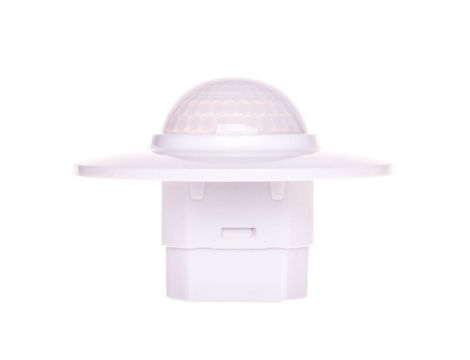 Czujnik ruchu 3-2000lx 36-st. 230V AC sufitowy biały DR-08