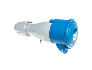 Gniazdo przenośne 3P 32A 230V niebieskie IP44 P17 TEMPRA PRO 555214