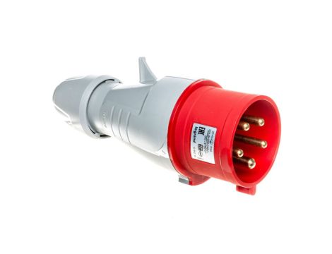 Wtyczka przenośna 5P 32A 400V czerwona IP44 P17 TEMPRA PRO 555239