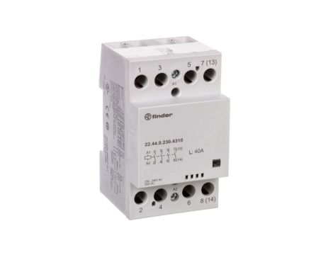 Stycznik modułowy 4Z 40A 230V AC/DC wskaźnik zadziałania 22.44.0.230.4310