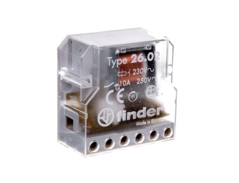 Przekaźnik bistabilny dopuszkowy 2 kanałowy 2Z 10A 230V AC 26.02.8.230.0000