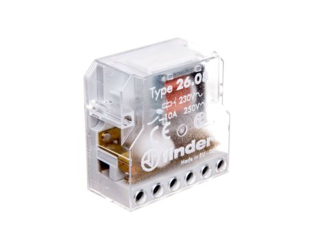 Przekaźnik bistabilny dopuszkowy 2 kanałowy 2Z 10A 230V AC 26.08.8.230.0000