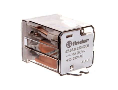 Przekaźnik 3Z 16A 230V AC na panel, Faston 250 62.83.8.230.0300